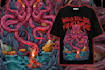 design detailed dark art illustration for t shirt and album cover
