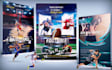 design creative professional flyer