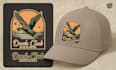 design badge, patches, logo for dad hat, cap, snapback in 24 hours