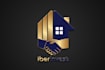 create minimal and real estate logo