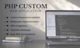 develop custom PHP web applications using core PHP