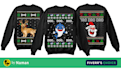 do trendy ugly christmas sweater and tshirt design in 24 hours