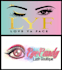do hair extensions boutique and eyelash logo