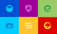 modern clean logo design