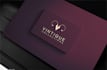 smart monogram logo design, then fancy