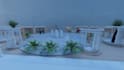 make 3d rendering of outdoor, informal and formal events