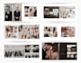 design modern minimalist photobook for wedding and events