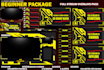 design clean and complete twitch overlays packs for streamers