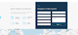 build logistics website, courier wesbsite, transport website with tracking quote