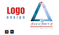 design unique and creative golden ratio logo design