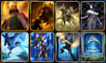 draw characters, card game, illustration artwork for you