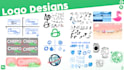 design your ideal logo with optional wallpaper