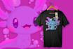 create a cute t shirt design cartoon