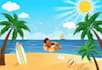 create cute children illustrations