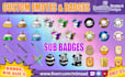 create custom twitch emotes or sub badges special for you