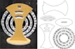 make cad, dxf, svg, gcode files for cnc router, laser machine