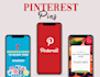 create 10 pinterest pins for your blog, website or product