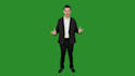 be your asian video spokesperson on green screen