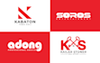 design modern typography, wordmark, lettermark, text based logo