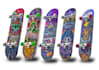 design edgy illustration for skateboard, tshirt, merch brand
