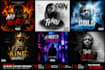 design album cover art, mixtape cover and single covers