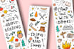 create custom hand drawn doodle illustrations for products