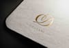 create unique monogram logo, eye catching initial letters