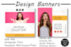 design web, facebook, instagram,giveaway banners