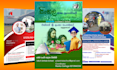 design awesome eye catching christmas event,  business flyers