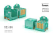 design custom product display box for retail and store