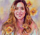 draw outstanding watercolor portrait