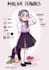 create a character design reference sheet