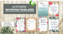 design wedding, birthday, party invitations, save the date