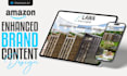 do amazon a plus content, listing images, premium ebc design, storefront