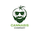 design modern and creative natural cannabis logo