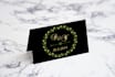 design elegant wedding monogram and invites