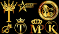 design a luxury crown, royal emblem or initial logo
