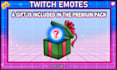 draw chibi twitch emotes, vtuber emotes, discord, animated, hand drawn no ai