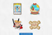 turn your ideas or ai images into enamel pin vectors