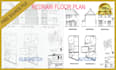redraw floor plan, convert PDF, sketch or image