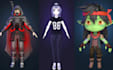 make and rig a high quality 3d model for vtuber  and vrchat