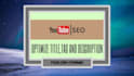 do best youtube video SEO for top ranking