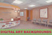 create digital art background illustrations