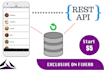 build integrate rest api, json api, web api in php with mysql