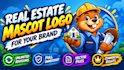 design a unique cartoon mascot logo for your brand or business
