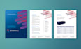 design a clear, professional product sheet