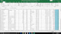 clean your data and design a custom database format in excel
