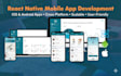 develop mobile app using react native for ios and android