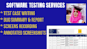 do website and mobile app testing with detailed QA report