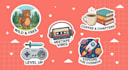 design a unique sticker design tailored just for you
